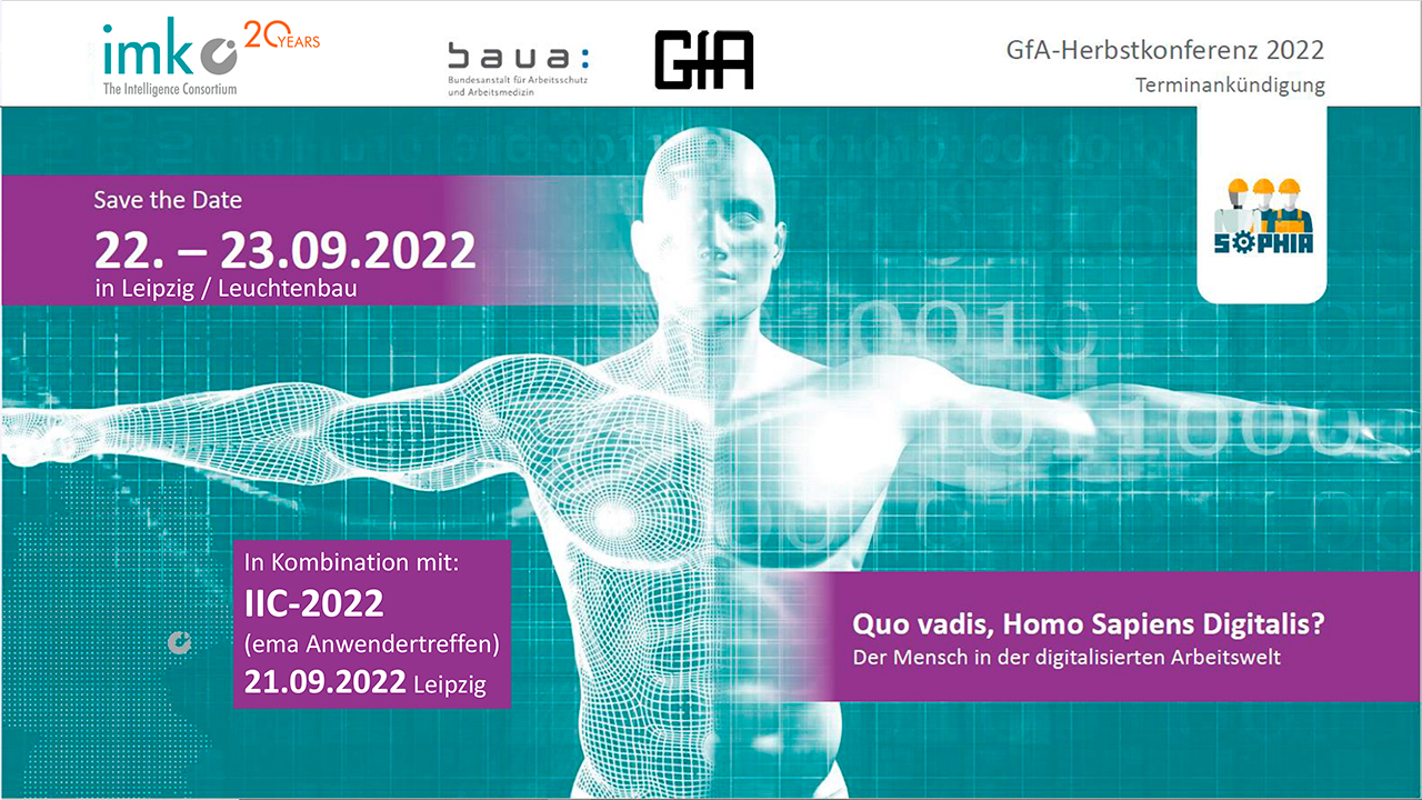 One pager: GfA-Herbstkonferenz 2022 in Leipzig One pager: GfA-Herbstkonferenz 2022 in Leipzig