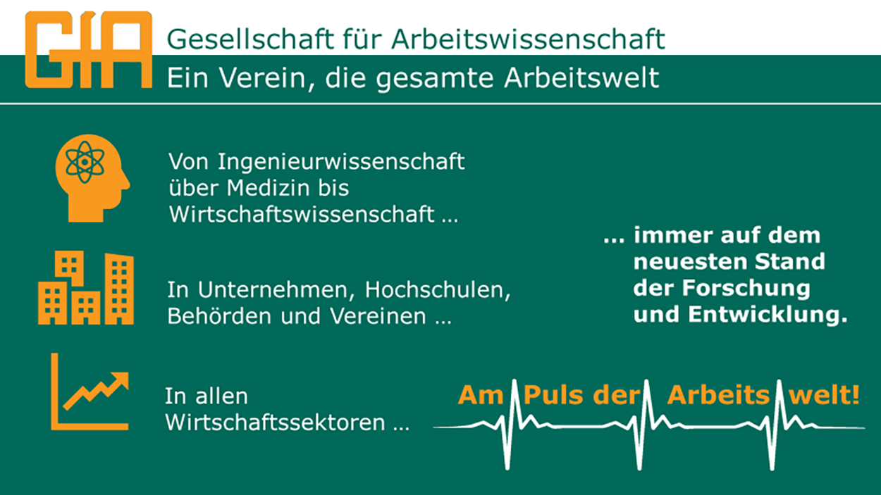 Gesellschaft für Arbeitswissenschaft e.V. GfA