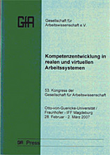 Dokumentation des 53. Arbeitswissenschaftlichen Kongresses
<br>Magdeburg 28.02. - 02.03.2007