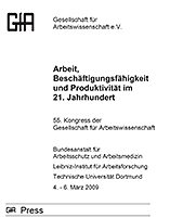 Dokumentation des 55. Arbeitswissenschaftlichen Kongresses<br>Dortmund 04.03. - 06.03.2009
